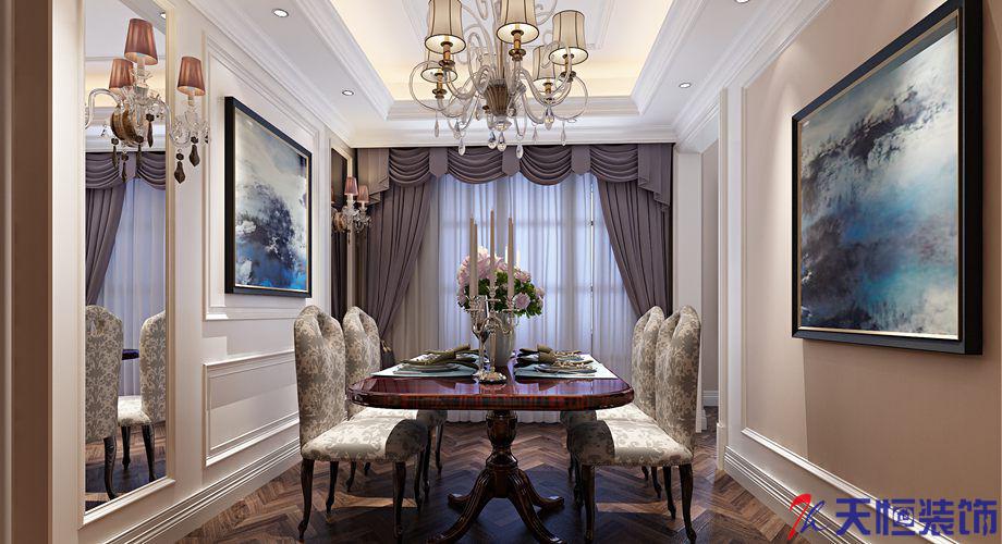 洛陽裝修案例洛陽美景嘉園三室兩廳歐式設計施工裝修案例