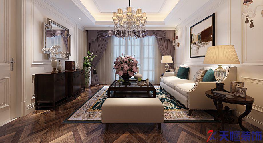 洛陽裝修案例洛陽美景嘉園三室兩廳歐式設計施工裝修案例