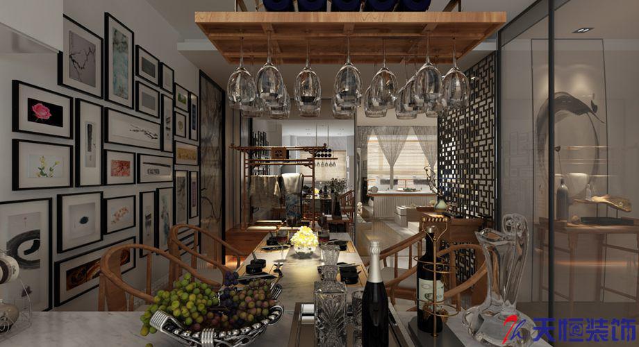 洛陽裝修案例洛陽國寶花園天恒裝飾設計施工效果圖