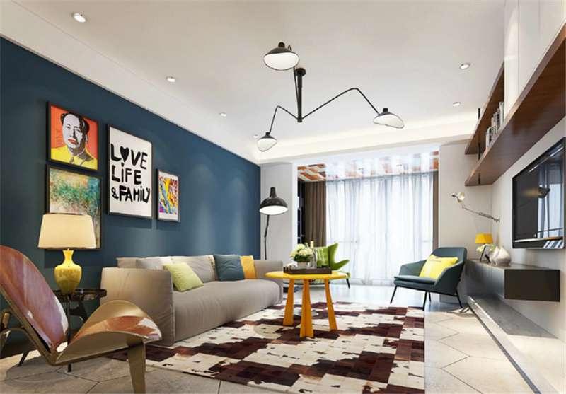 建業(yè)華陽峰渡89平方戶型分析及裝修效果圖案例