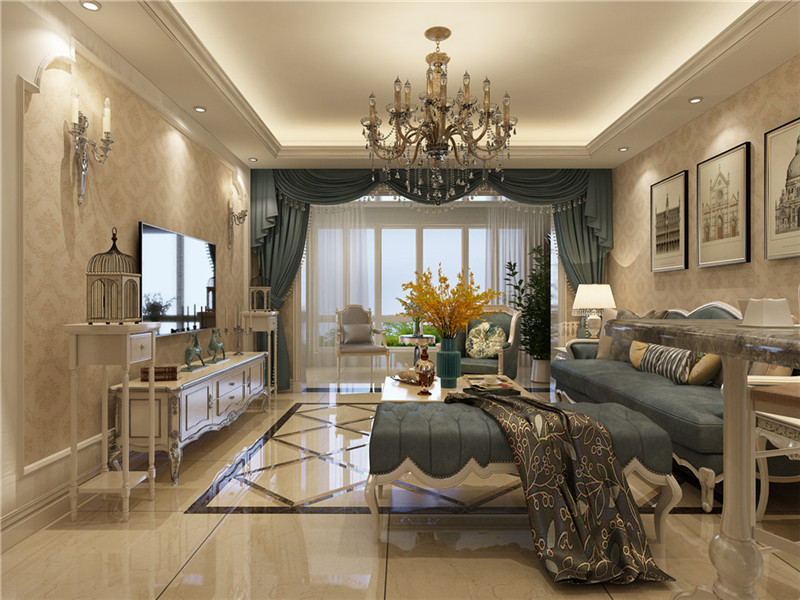 洛陽麗都名邸126平方戶型分析及裝修效果圖報價