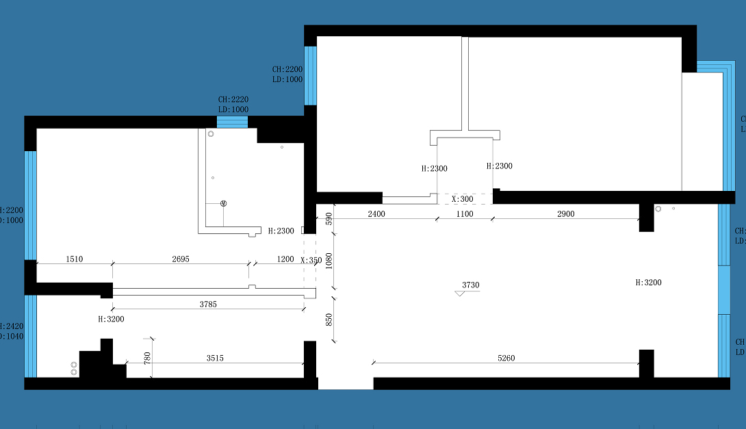好的設計能讓房子變大50％天恒裝飾6月份設計方案（－）展示