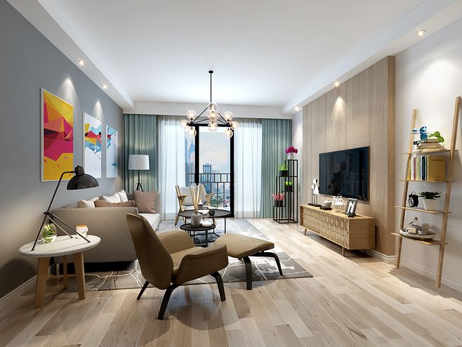 客廳裝修成書房的技巧