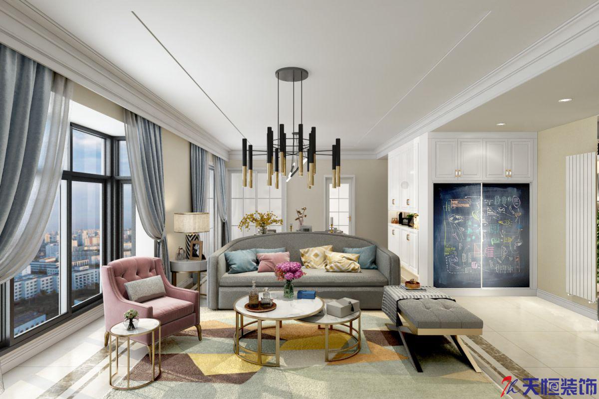 洛陽裝修案例泉舜-現代