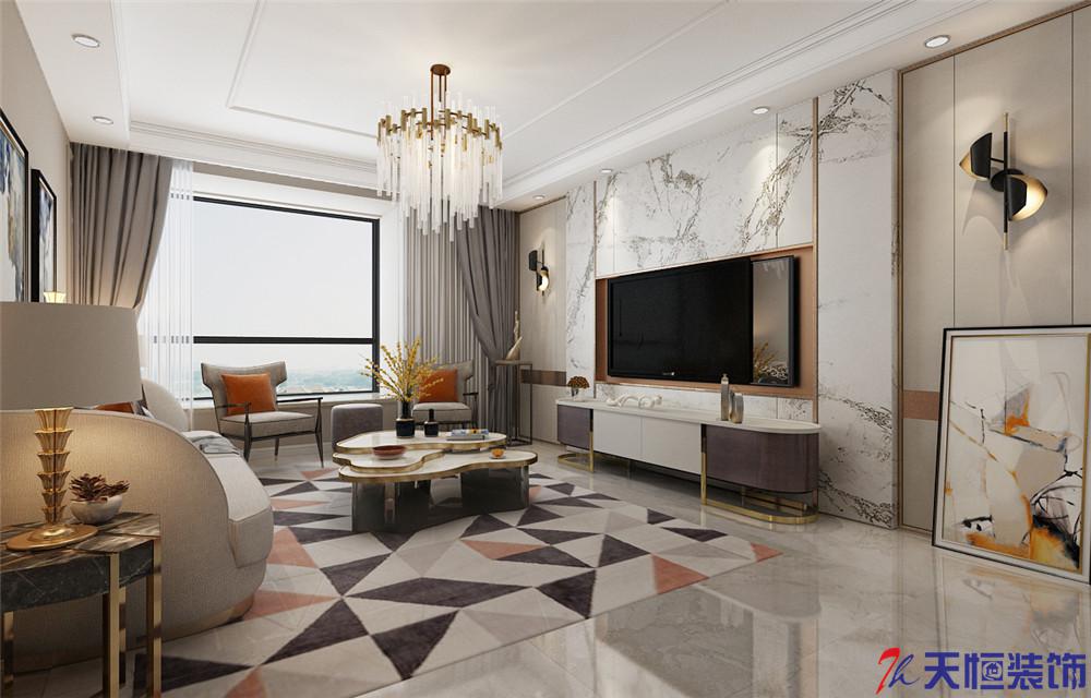 洛陽裝修案例朗潤園-現(xiàn)代