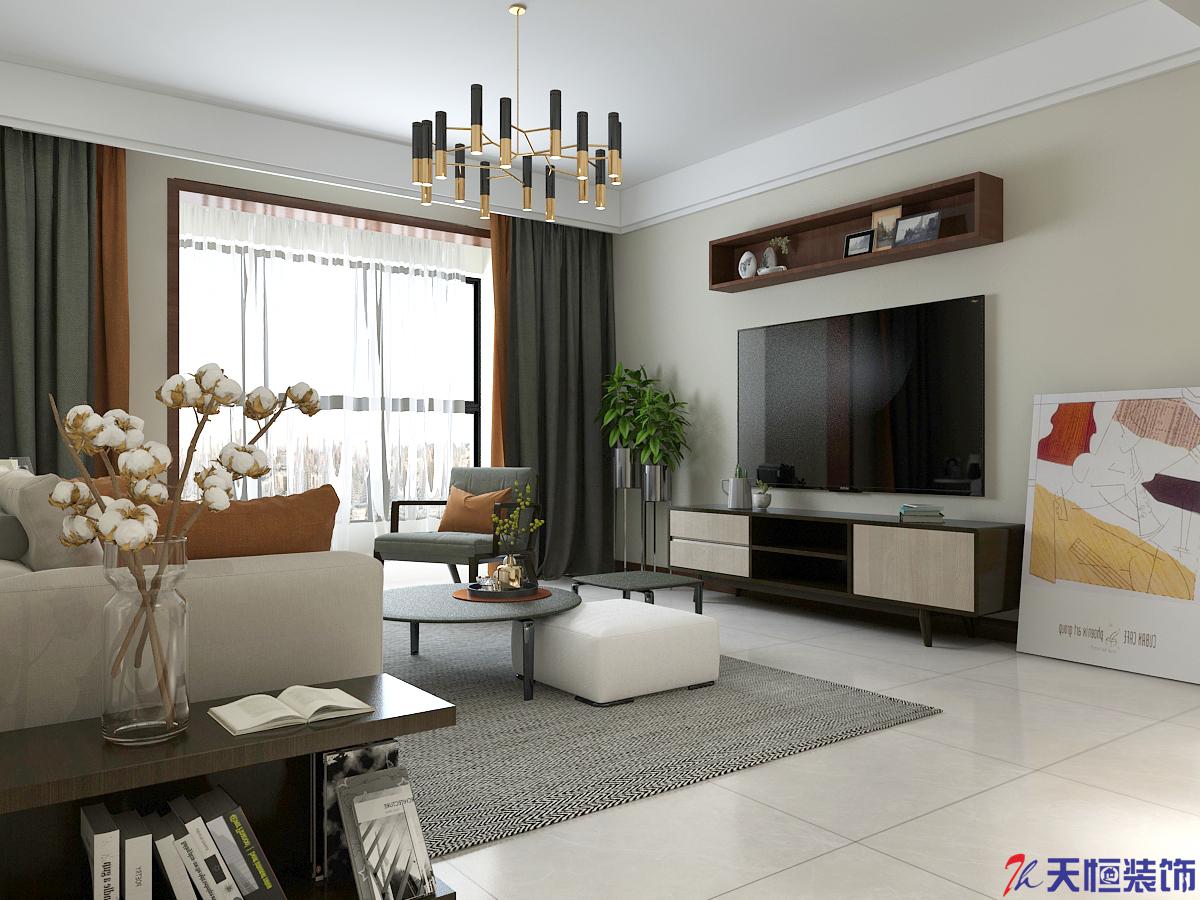 洛陽裝修案例建業龍城-簡約