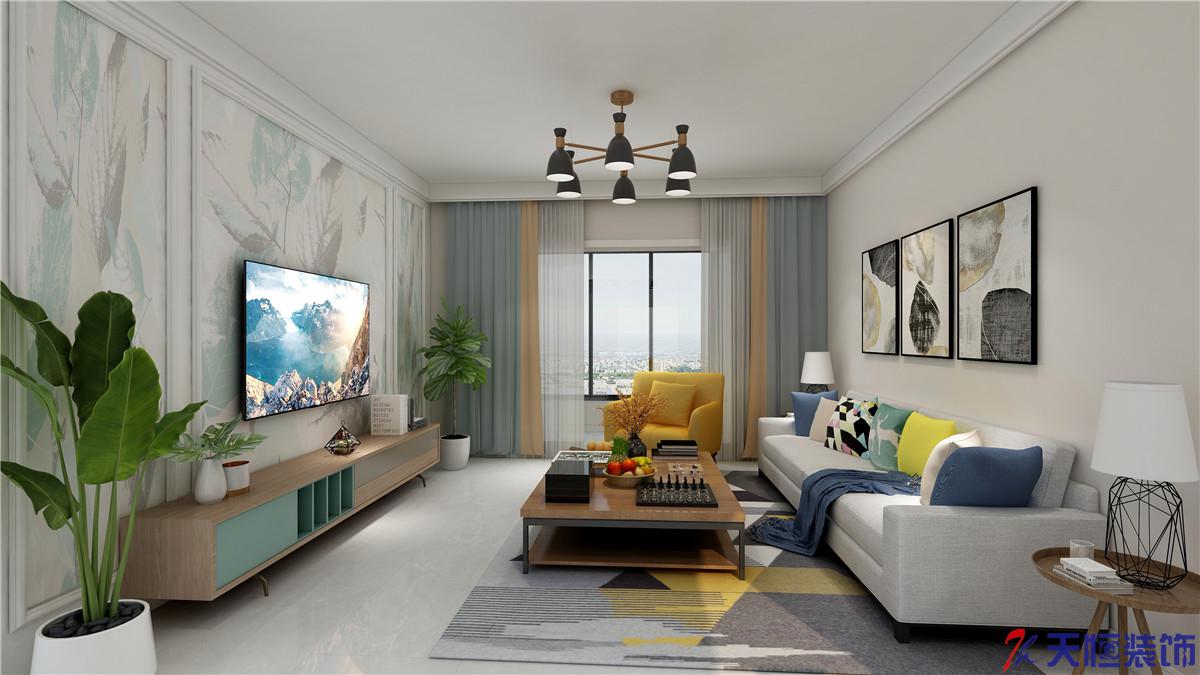 洛陽裝修案例九嘉伊濱花園-簡約