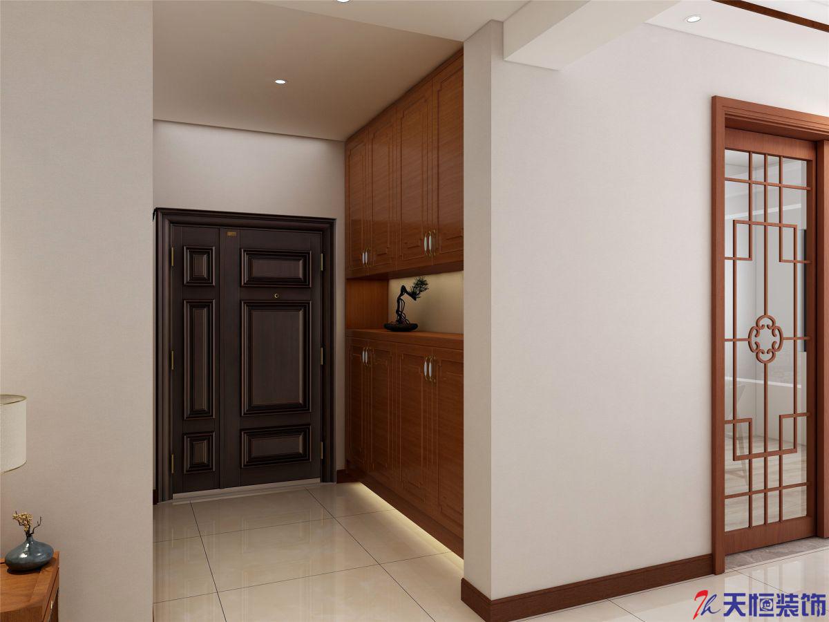 洛陽裝修案例九嘉伊濱花園-新中式