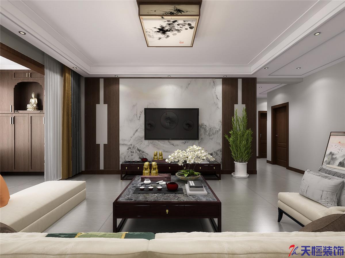 洛陽裝修案例五號小區-新中式