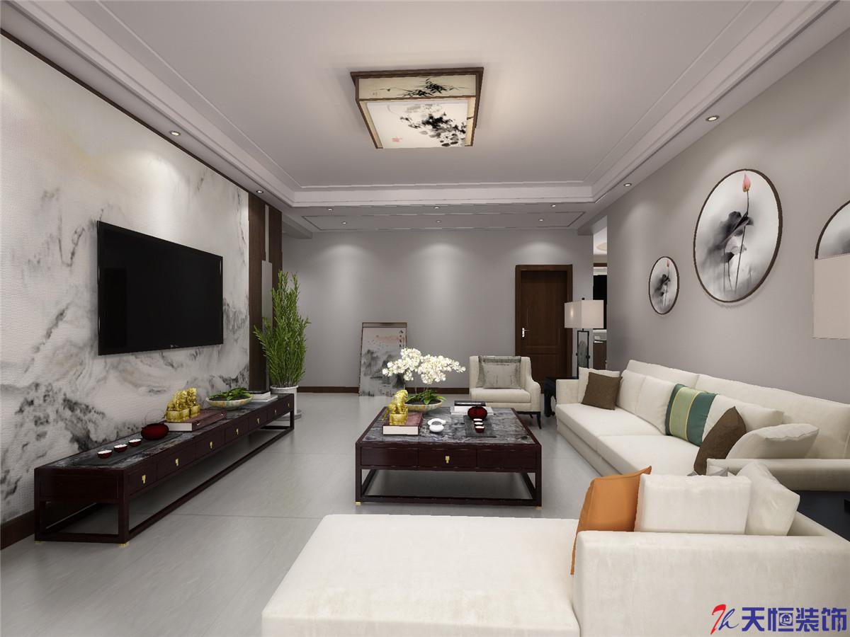 洛陽裝修案例五號小區-新中式