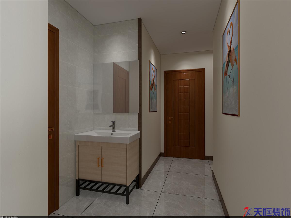 洛陽裝修案例碧水云天-新中式