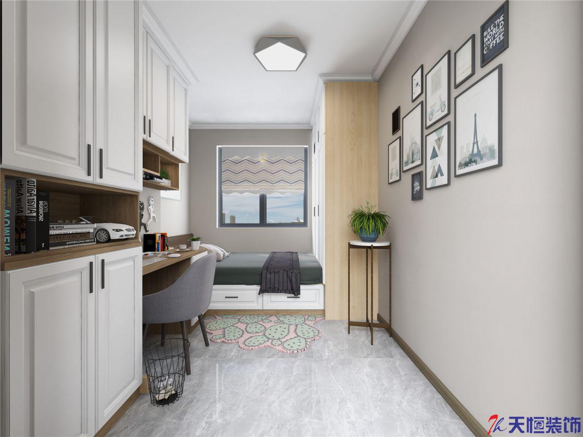 洛陽裝修案例孟津紅太陽-簡約