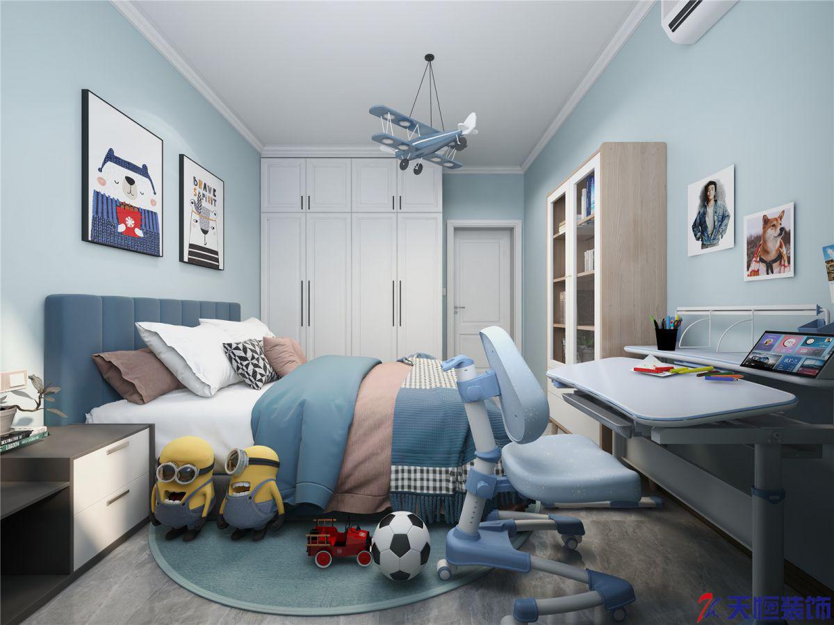 洛陽裝修案例孟津紅太陽-簡約