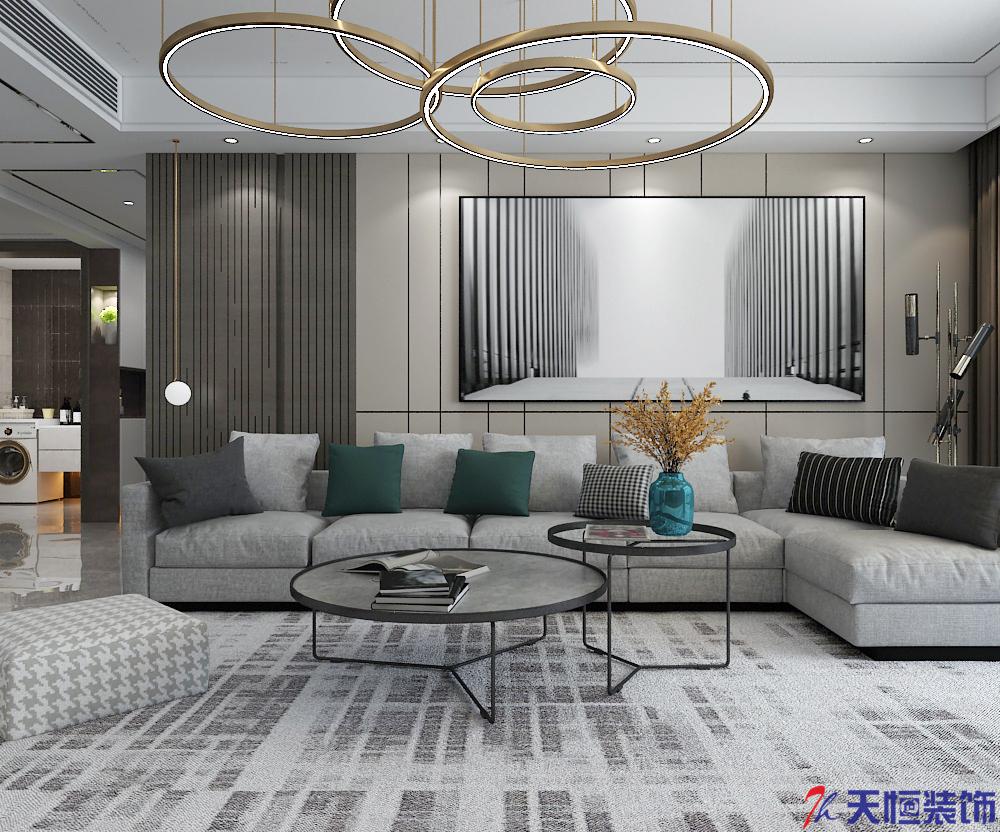 洛陽裝修案例乾坤御苑-現代