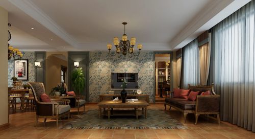 洛陽名仕嘉園8號樓02戶型  天恒裝飾設(shè)計(jì)施工