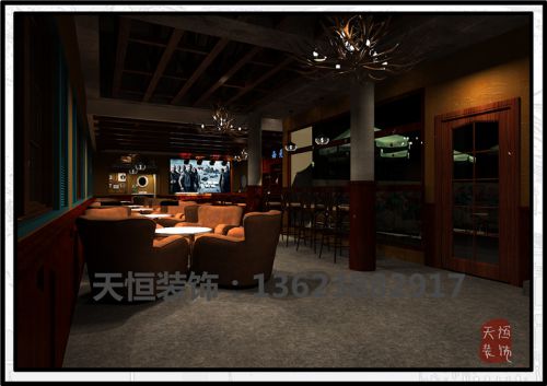 洛陽(yáng)市西苑公園西元酒吧開工了，天恒裝飾設(shè)計(jì)施工中