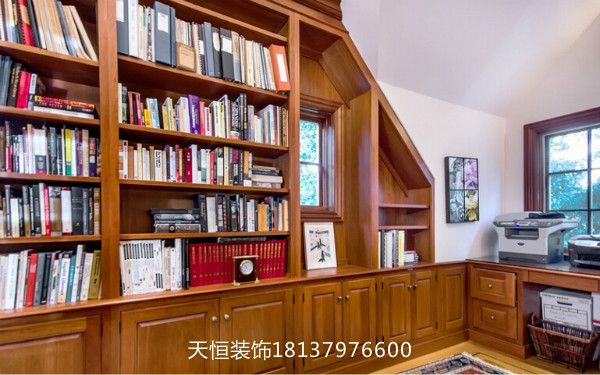 孩子學習好的秘訣是要有書香門第的家庭裝修氛圍