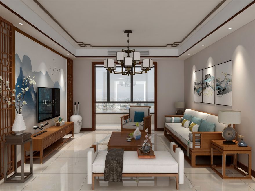 九嘉伊濱花園-新中式