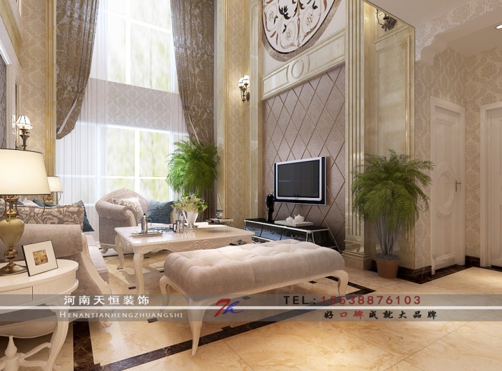 洛陽裝飾公司活動小編帶您欣賞另一種歐式風格案例 洛陽裝飾公司活動小編帶您欣賞另一種歐式風格案例
