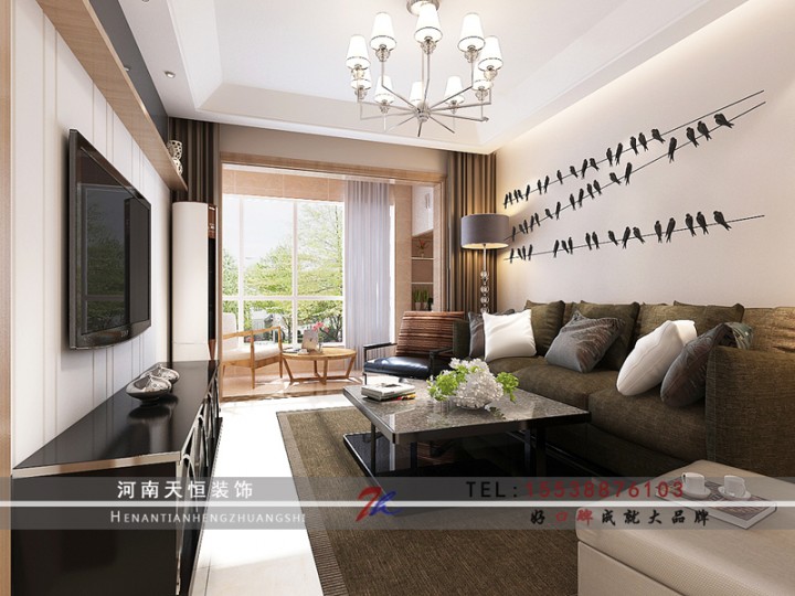 洛陽裝飾公司精彩案例之中式風格 洛陽裝飾公司精彩案例之中式風格