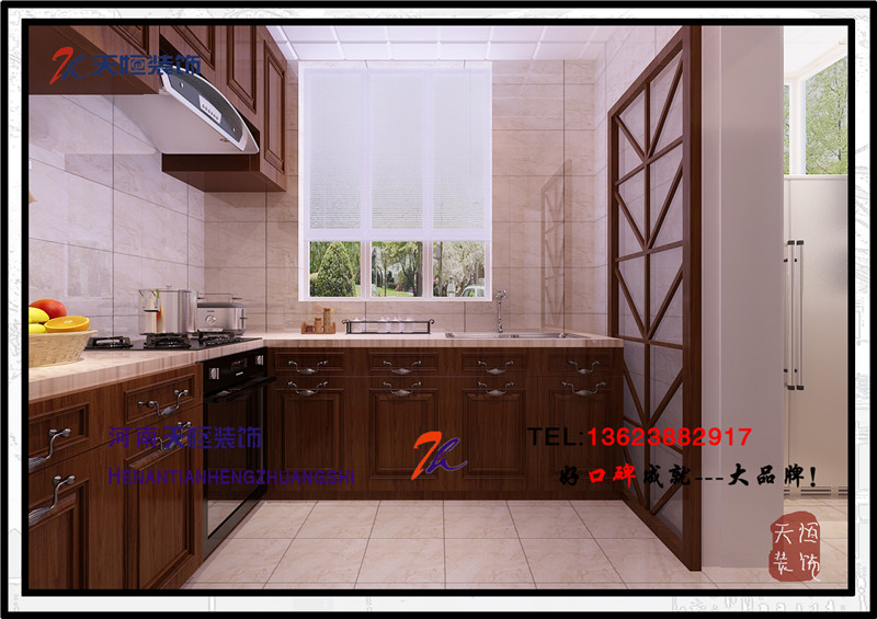 洛陽裝飾公司優秀設計師帶您欣賞中橋水榭裝修案例