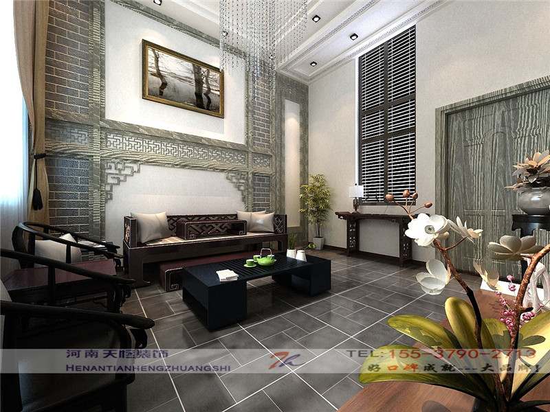 洛陽裝飾公司優秀設計師給您帶來中橋水榭裝修案例