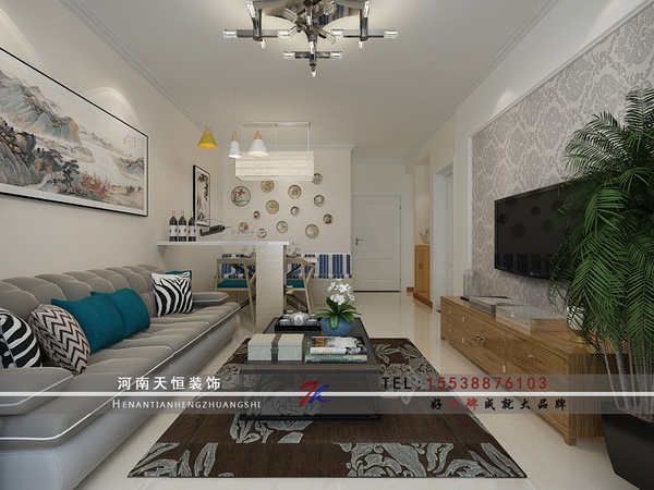 洛陽(yáng)裝飾公司優(yōu)秀設(shè)計(jì)師之京熙帝景案例欣賞