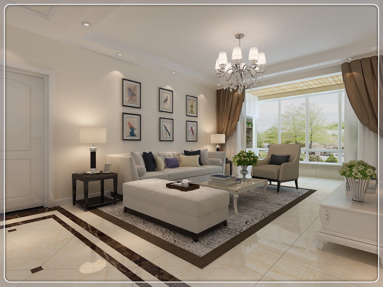 洛陽(yáng)裝飾公司優(yōu)秀設(shè)計(jì)師之恒泰春天裝修案例