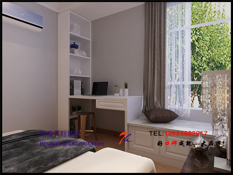 洛陽裝飾公司優秀設計師之棕櫚泉110平