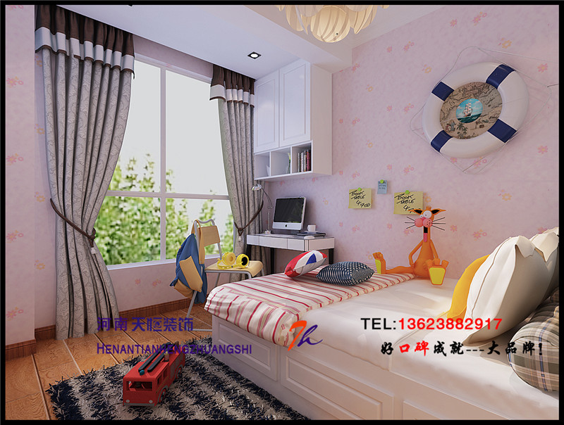 洛陽裝飾公司優秀設計師之棕櫚泉110平