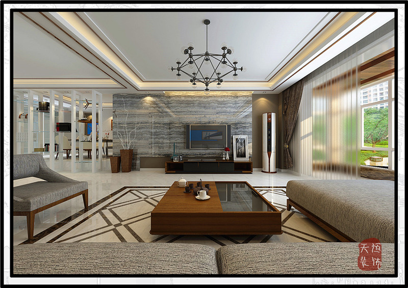 洛陽裝修案例洛陽中泰世紀花城天恒裝飾設計施工裝修案例