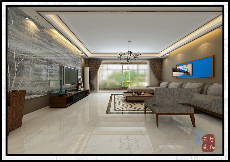 洛陽裝修案例洛陽中泰世紀花城天恒裝飾設計施工裝修案例