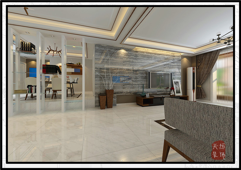 洛陽裝修案例洛陽中泰世紀花城天恒裝飾設計施工裝修案例