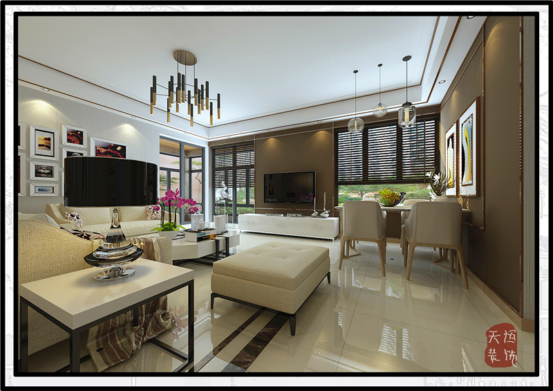 洛陽裝飾公司精彩案例之銀鑫錦繡園04戶型