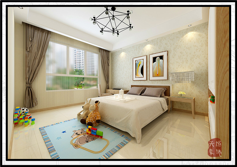 洛陽裝飾公司精彩案例之銀鑫錦繡園04戶型