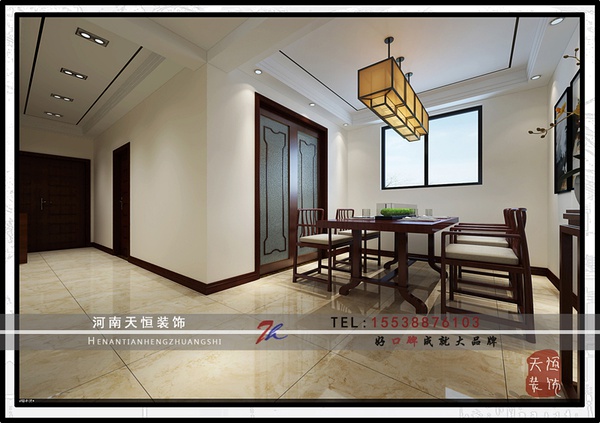 洛陽裝飾公司建業(yè)桂園中式設(shè)計欣賞