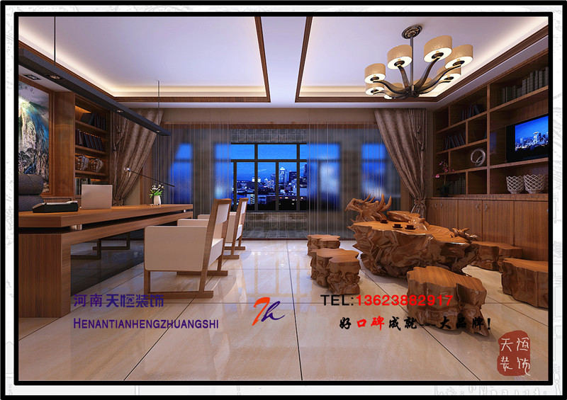 洛陽裝飾公司哪家好之十七最好的洛陽國寶華府設(shè)計