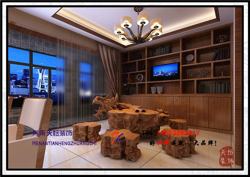 洛陽裝飾公司哪家好之十七最好的洛陽國寶華府設(shè)計