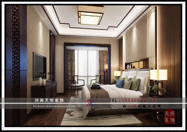 洛陽裝修公司洛陽小區樣板間之十八建業桂園