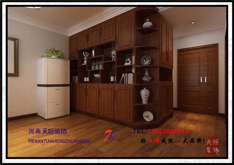 洛陽裝飾公司精彩案例之三十洛陽書香苑