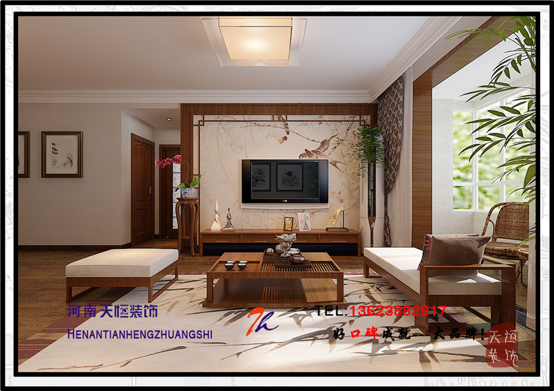 洛陽裝飾公司精彩案例之三十洛陽書香苑