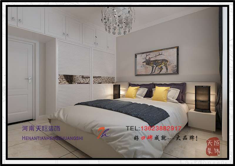 洛陽裝修公司洛陽小區設計效果圖之三十六君悅藍庭