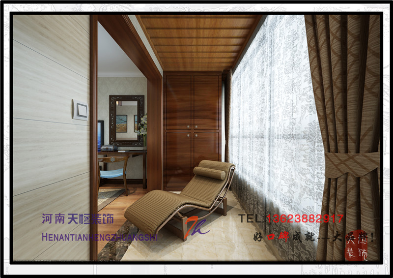 洛陽小區樣板間之四十二檀香園