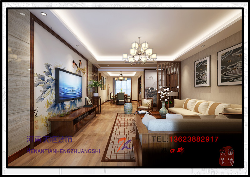 洛陽小區樣板間之四十二檀香園