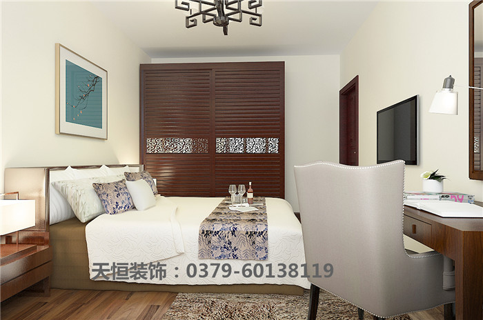 洛陽裝修公司龍門一號天恒設計施工裝修案例實景圖