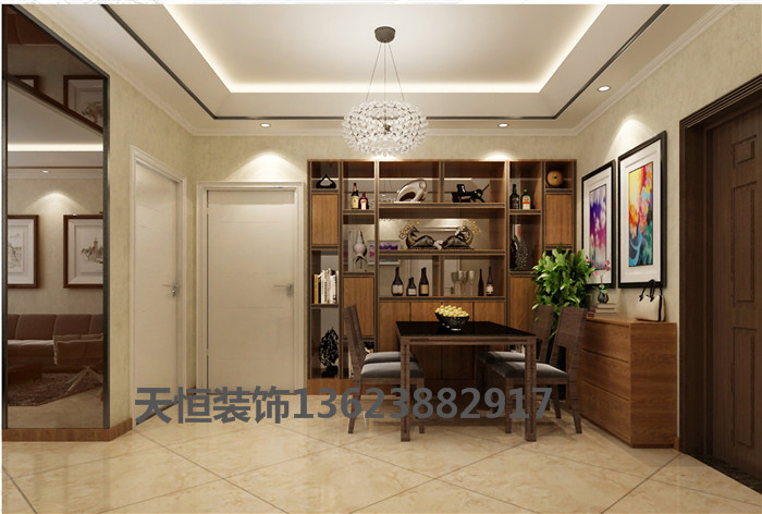 洛陽(yáng)裝飾公司精彩案例大瞾國(guó)際現(xiàn)代簡(jiǎn)約天恒設(shè)計(jì)施工裝修
