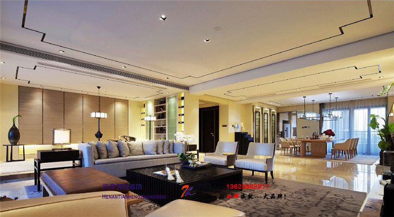 洛陽裝修公司設(shè)計(jì)施工建業(yè)桂圓3號(hào)樓案例