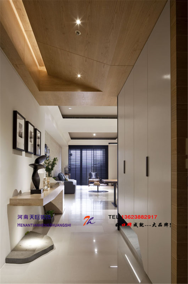 洛陽裝修設計圖之新安縣領導家自建房天恒設計施工裝修案例介紹