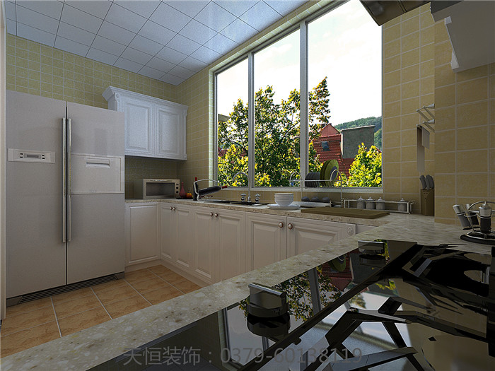 洛陽裝飾公司優秀設計師之紅太陽天恒設計施工裝修案例