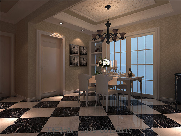 洛陽裝飾公司優秀設計師之紅太陽天恒設計施工裝修案例